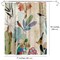 Americanflat 71" x 74" Shower Curtain, Where The Passion Flower Grows I by PI Creative Art